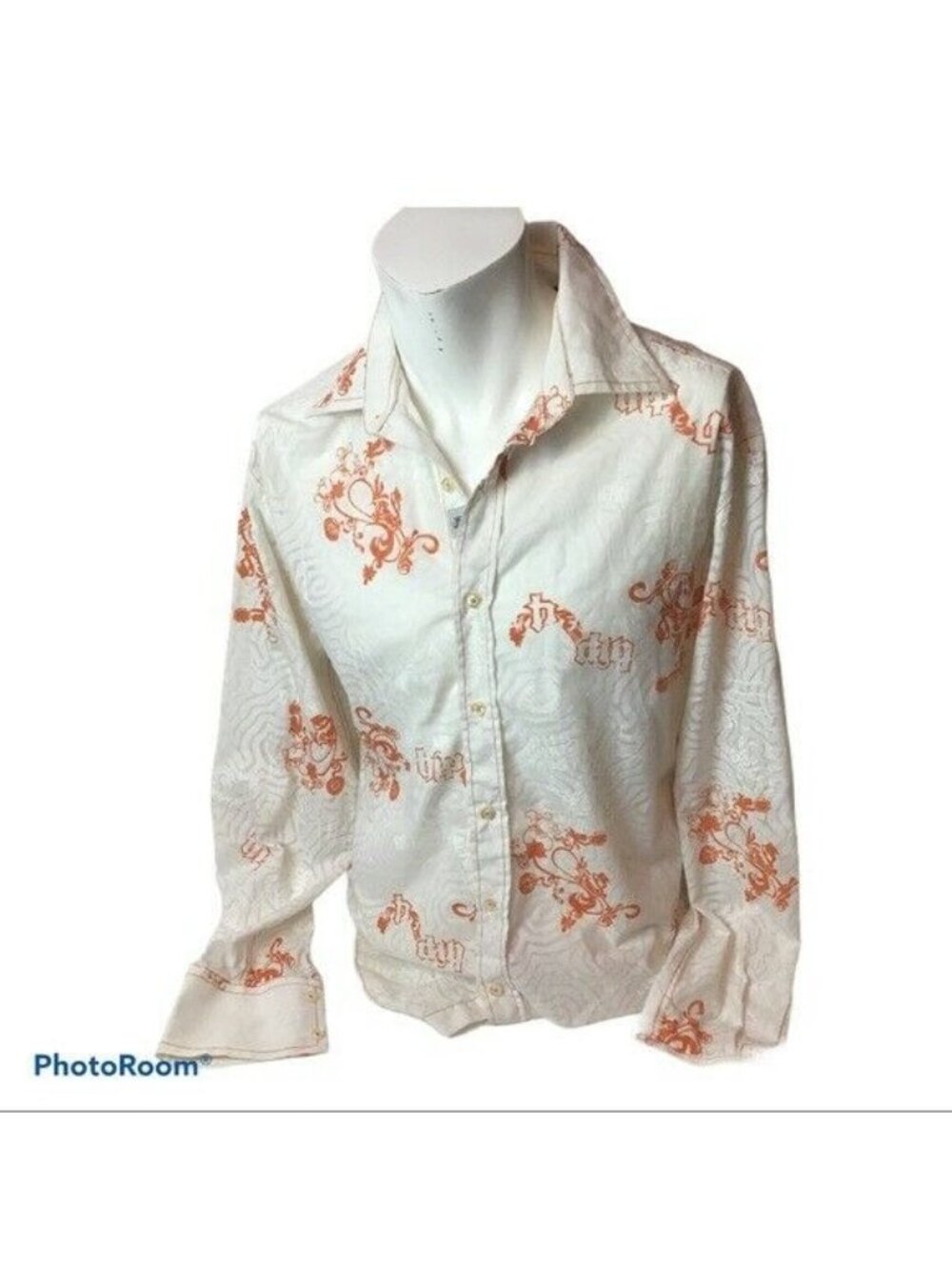 ***RARE***  ENVY EVOLUTION* Miami * NYC*Long Sleeve SHIRT* Med* EUC* Worn once.